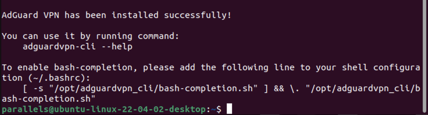 bash-completion hint